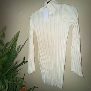 Lovers + Friends Ivory Knit Garment